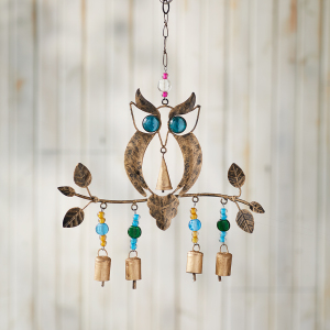 recycled owl chime