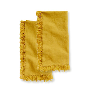saffron woven napkins set of 2