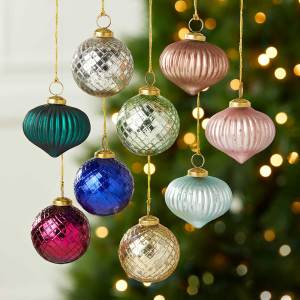 enchanting glass ornaments - set of 9 alt 2