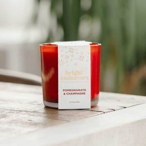 pomegranate and champagne 2-wick candle alt