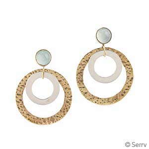 Drop in the Ocean Hoop Earrings, All Jewelry: Serrv International