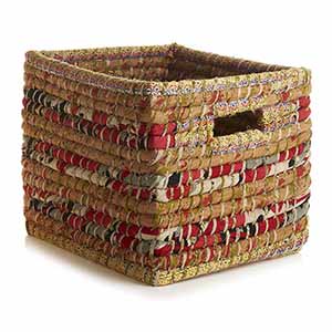 assorted chindi wrap baskets