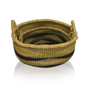limba accent baskets set of 2