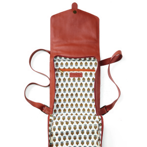 Mandi Leather Backpack - Camel alt 3