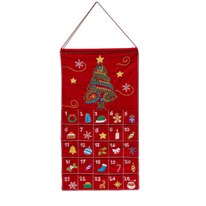 Christmas Countdown Pocket Calendar