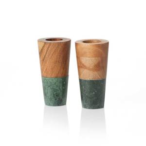 evergreen reversible candlesticks - set of 2 alt 2