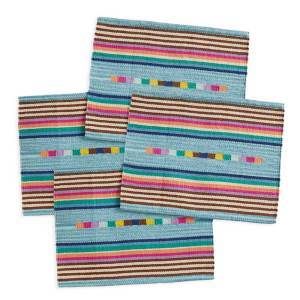 festival woven placemats - set of 2