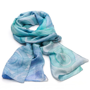 blue gogo scarf
