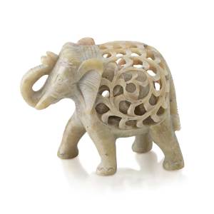 double-carved elephant