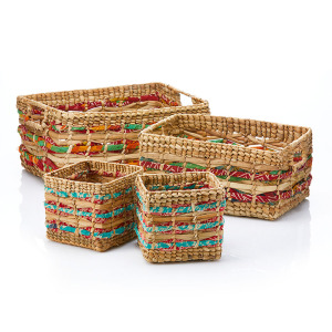 Katra Sari Nesting Storage Baskets Set of 4