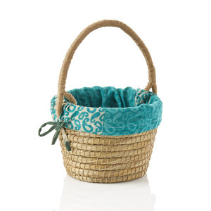 mini handled chindi basket