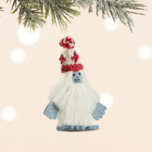 abominable snowman ornament alt 2