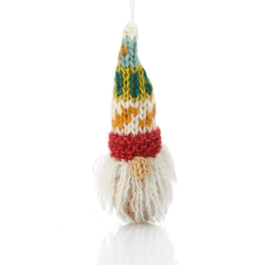 knitted gnomes ornaments set of 2 alt