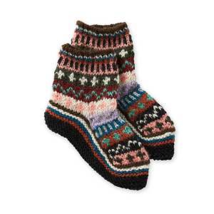 remnant knit slipper socks alt