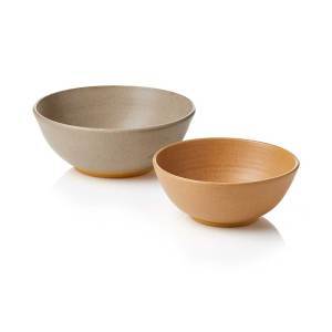 amber & gray dhabba bowls - set of 2