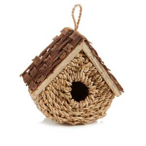 basket bird house