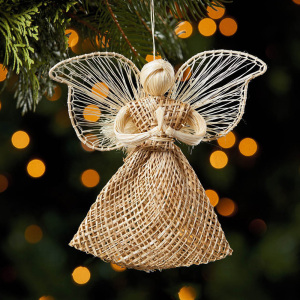 Abaca Angel Ornament alt
