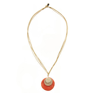 Tsambo Woven Layered Necklace alt 1