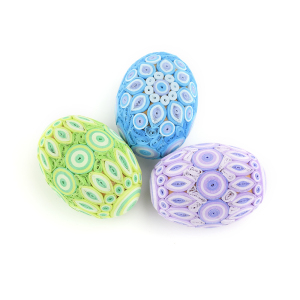 quilled pastel eggs
