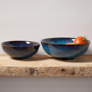 Lak Lake Ceramic Serving Bowls - Set of 2 alt 2