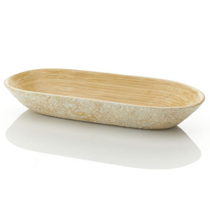 Lim Dom Bamboo Oblong Bowl
