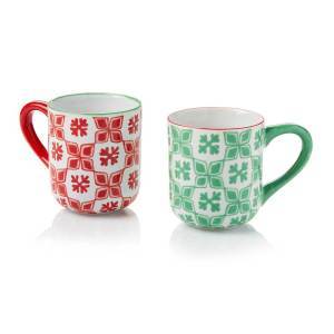 snowstar mugs - set of 2