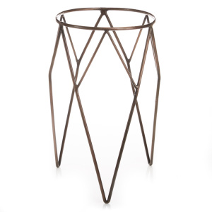 set of 2 wire plant stands